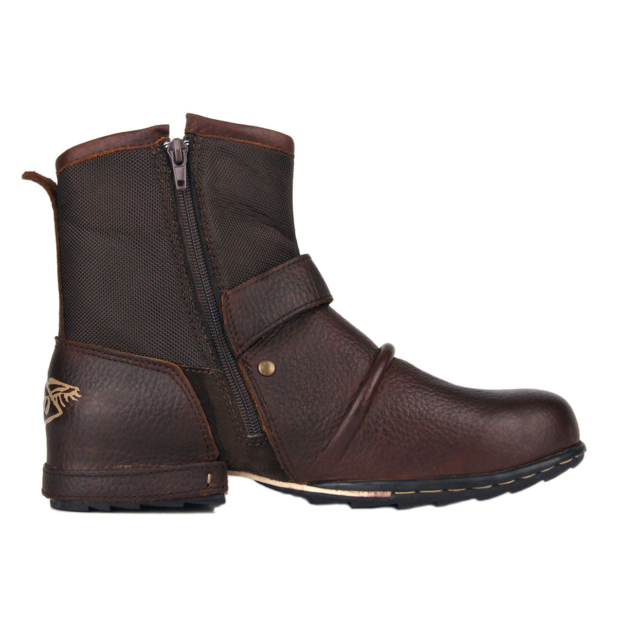 Men's Genuine Leather Ankle Boots-Winter