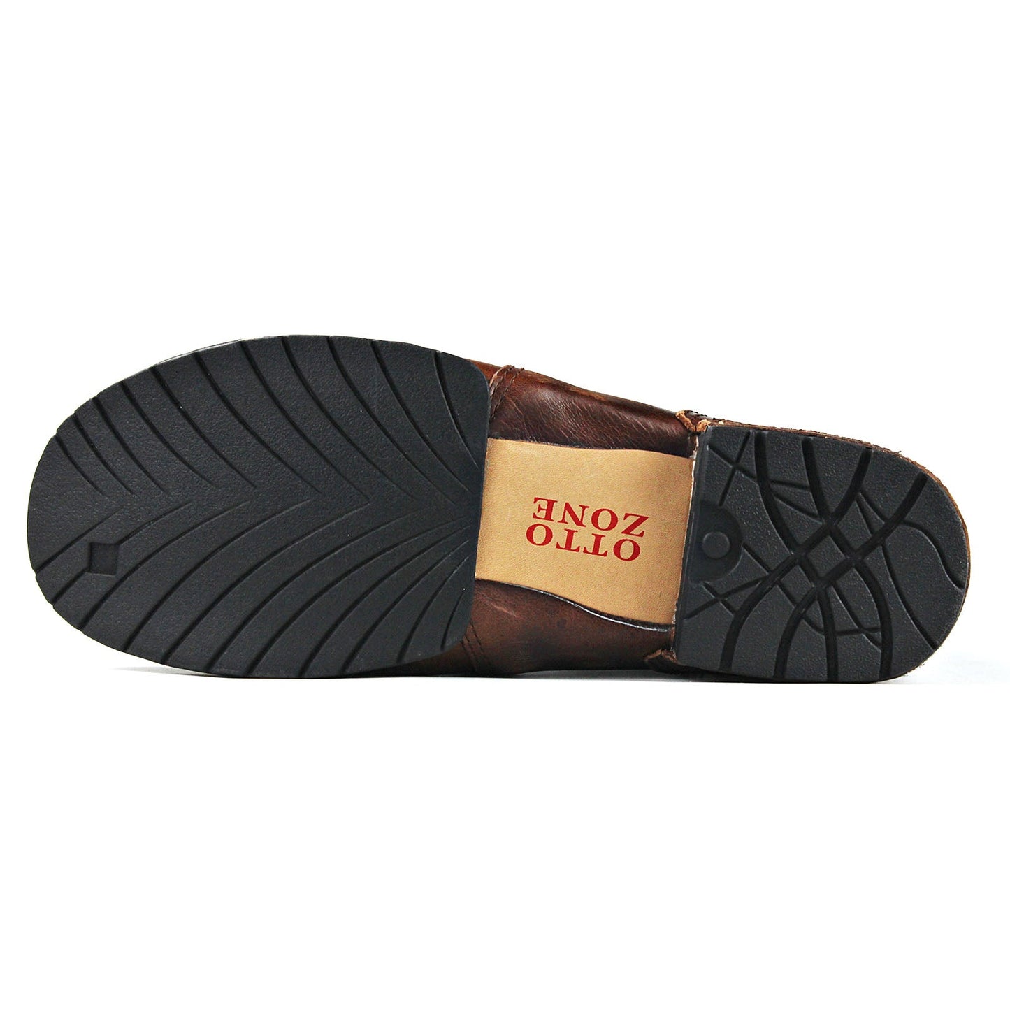 Men's Leather Ankle Boots OSS-6015-2-Retro Brown