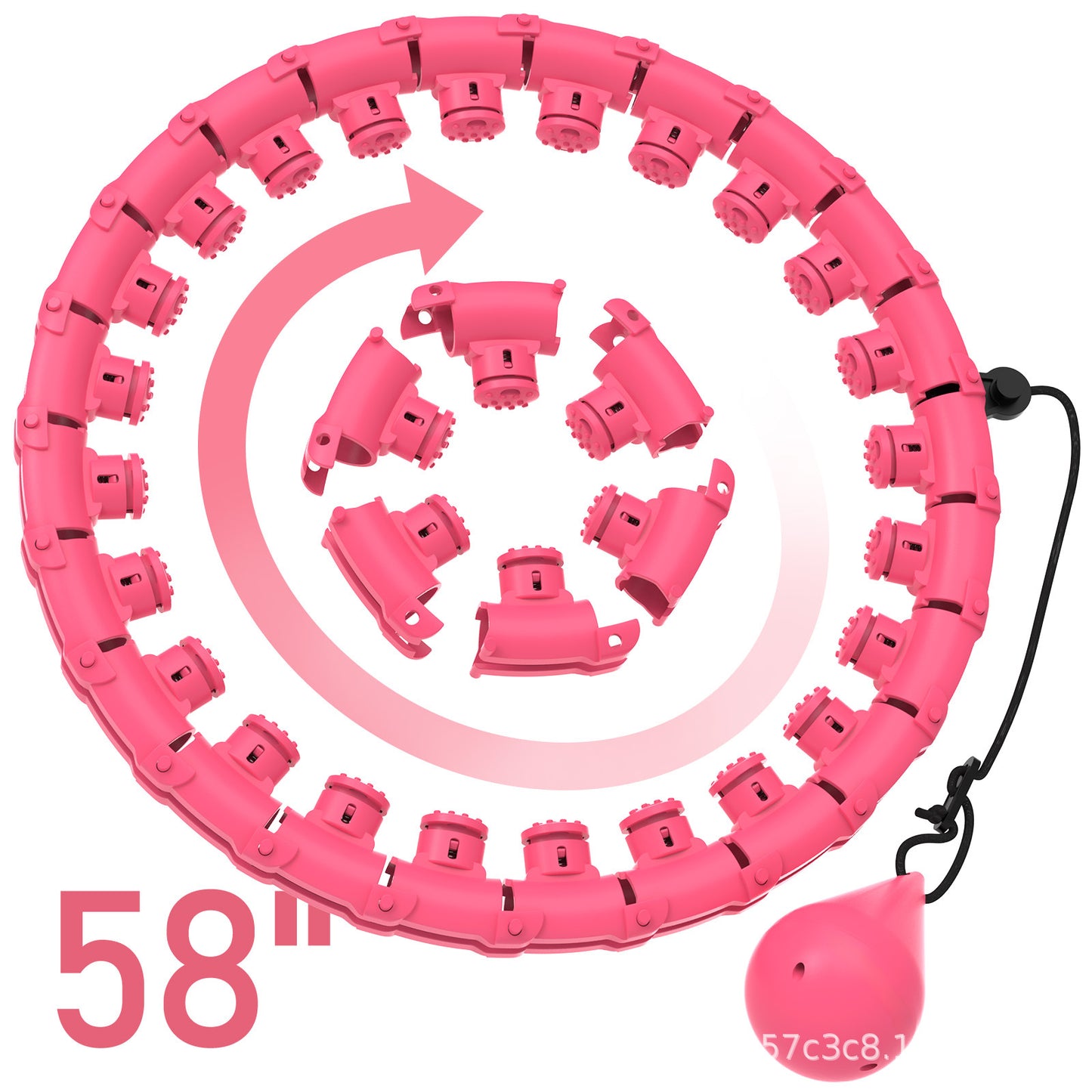 Adjustable Spring Hula Hoop for Fitness