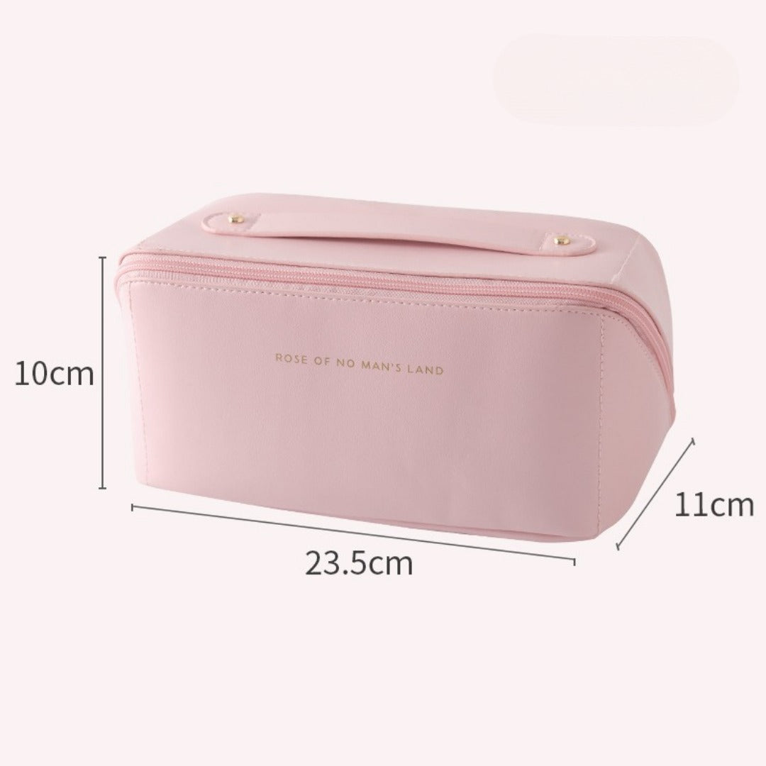 Makeup bag organizers,stylish cosmetic bag, large capacity portable versatile travel products toilet bag woman, makeup bag with compartments,
