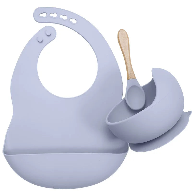 Silicone Baby Feeding Tableware Set - # BAGE21110001