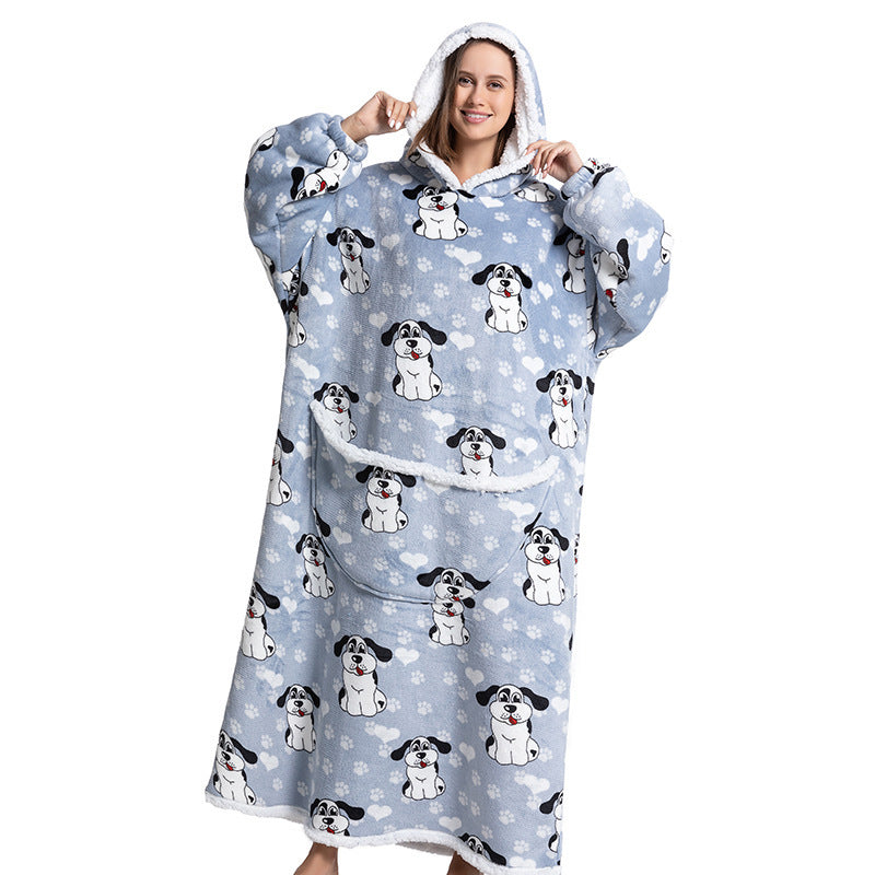 Flannel Hooded Animal Pajamas