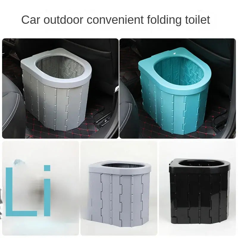 Portable & Foldable Potty Camping Toilets - # BAGE31110007