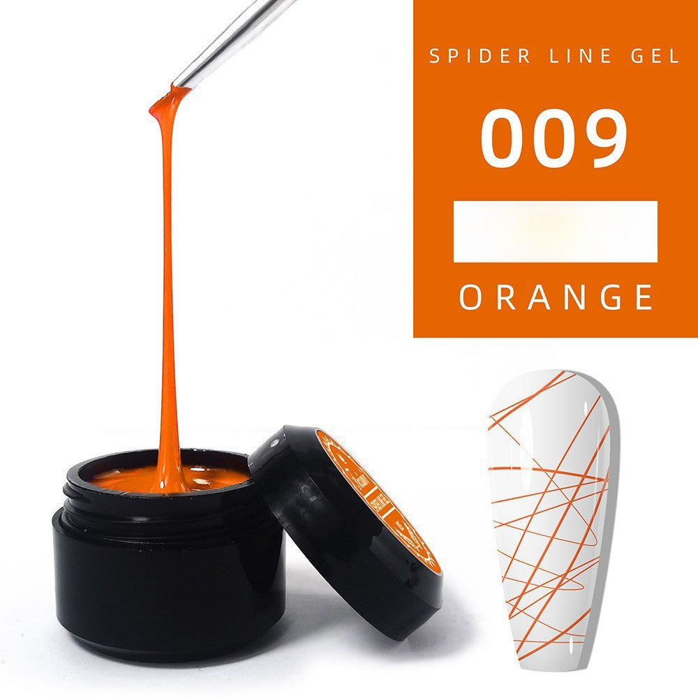 1060 Nail Art Elastic Brushed Glue Nail Polish Glue Phototherapy Nail Spider Glue Metal Painted Glue Wire Pulling Glue Silk Glue Press on Nails