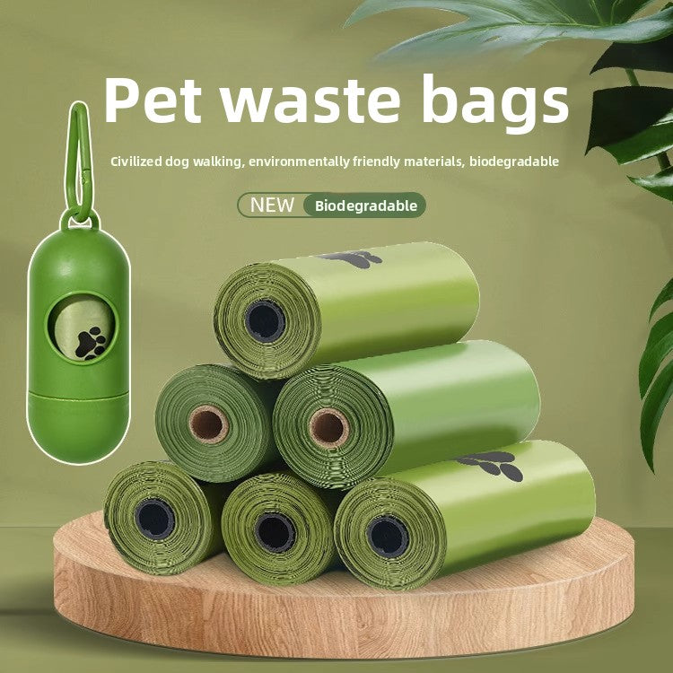 Biodegradable pet waste collection bag