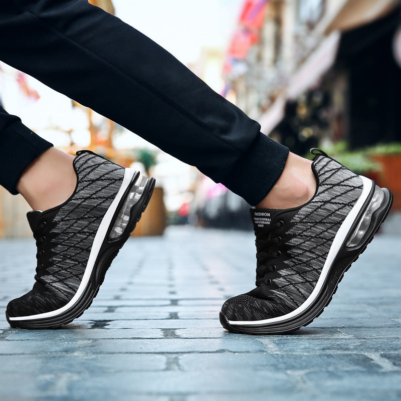 Breathable mesh outdoor running shoes