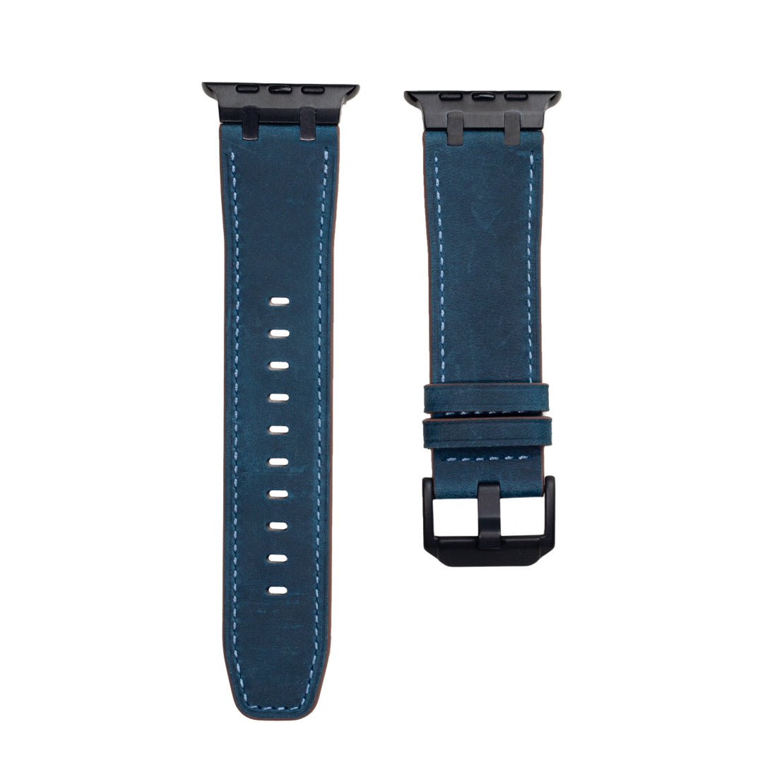 Premium AP Leather Band for Apple Watch - Vintage Design