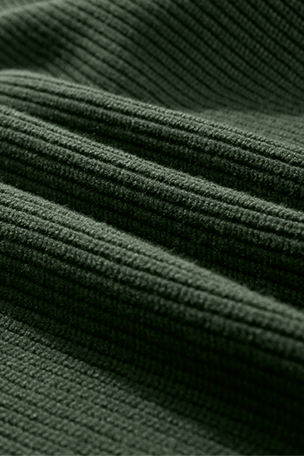 Bow Back  Lantern Sleeve V-Neck Sweater