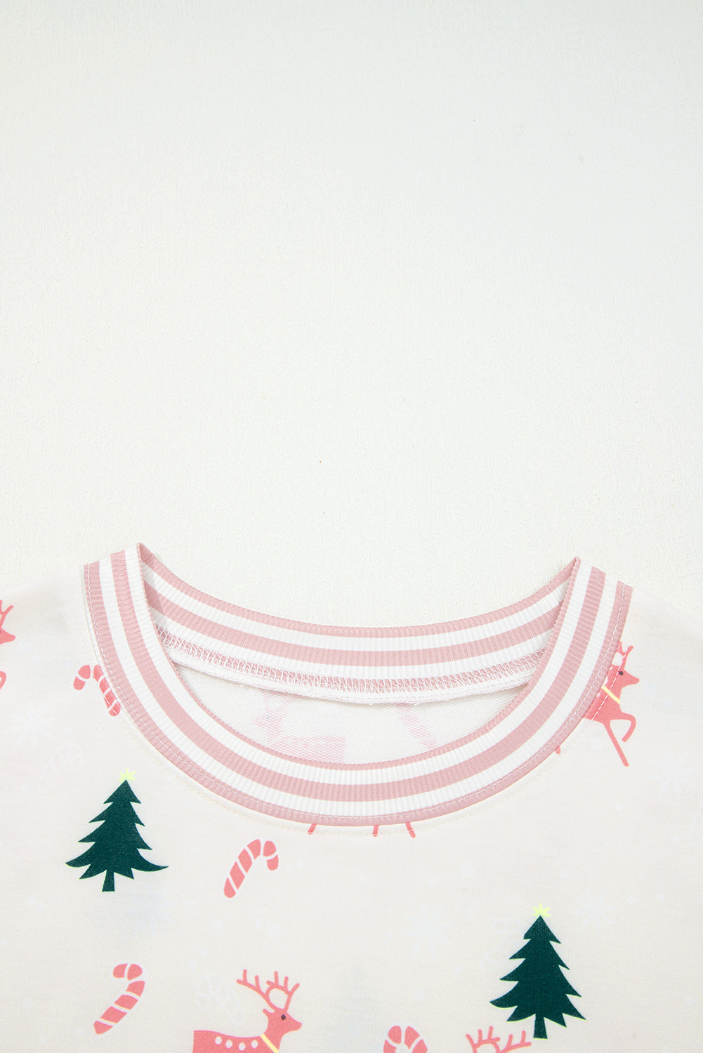 Christmas Tree Bow Top and Pants Lounge Set