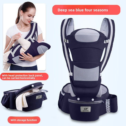 Multifunctional Baby Carrier with Adjustable Straps