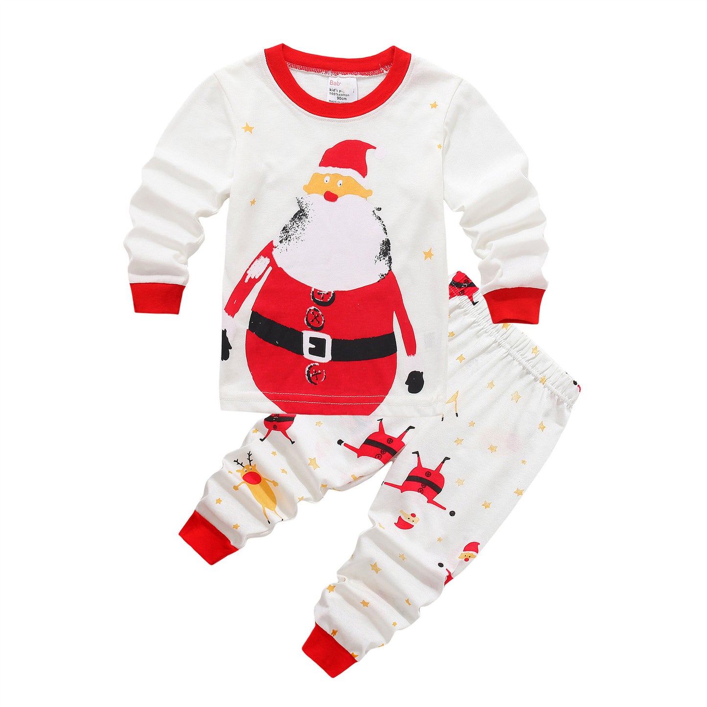 Four Seasons Pure Cotton Lightweight Boys and Girls Santa Claus Costume