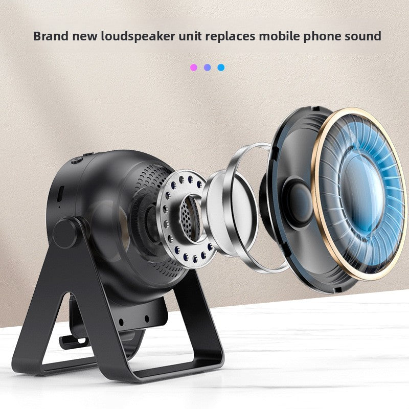 Foldable RGB Bluetooth Speaker with Phone Stand