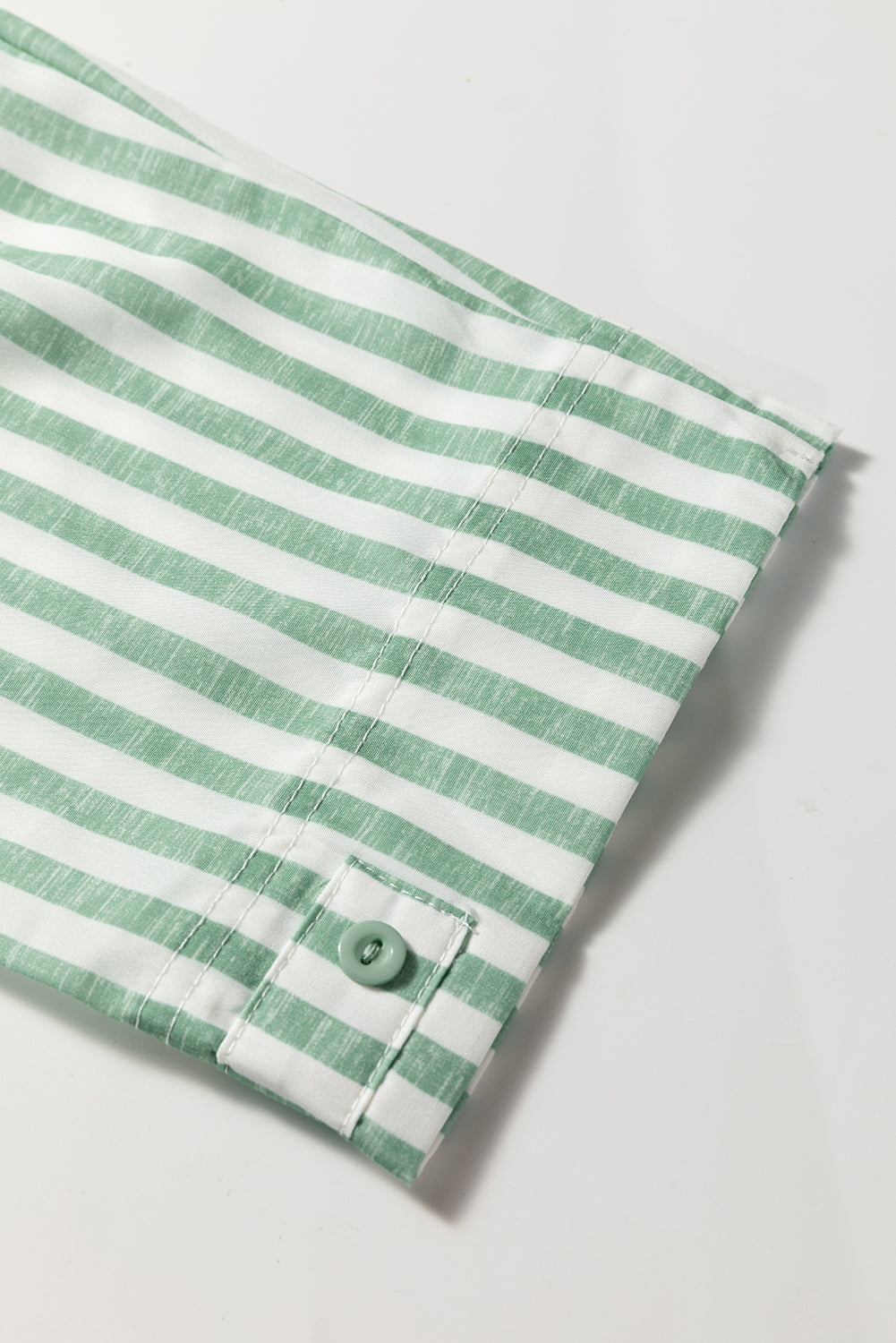 Stripe Half-Zip Long Sleeve Top