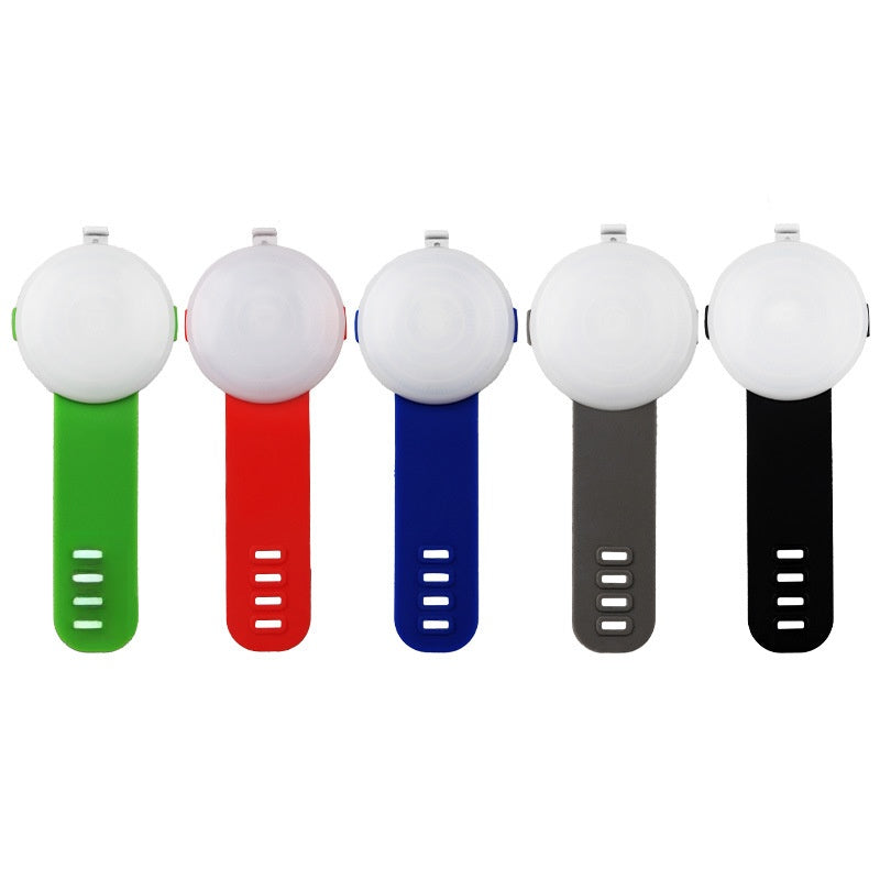 Snap-on charging pet night-time dog walking deterrent light