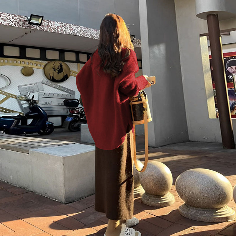 Elegant Women's Knitwear Set