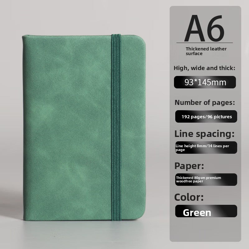 Strap business notebook