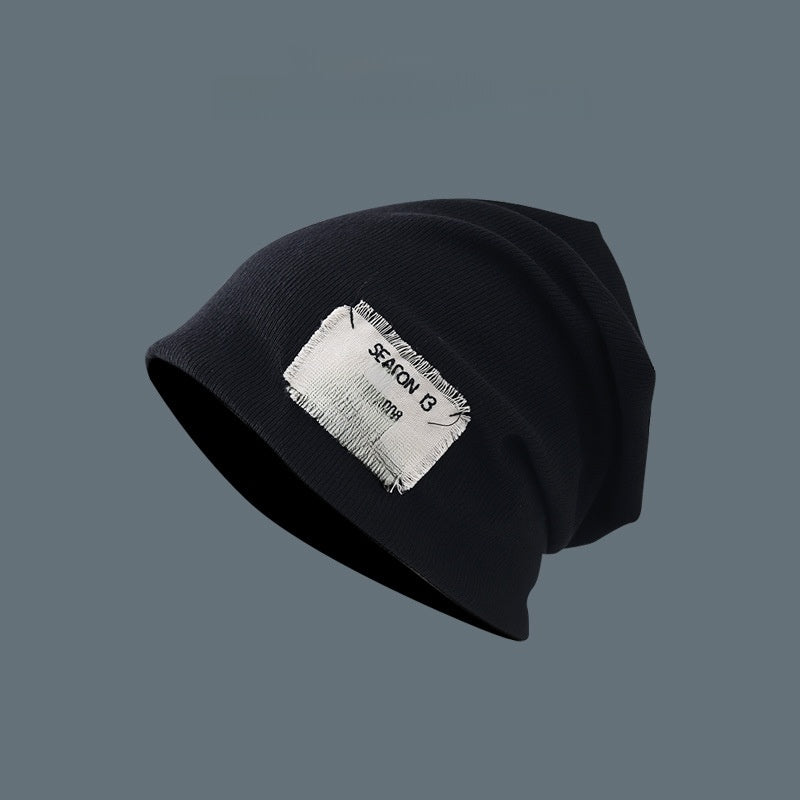 Women's Waffle Knitted Pullover Cap