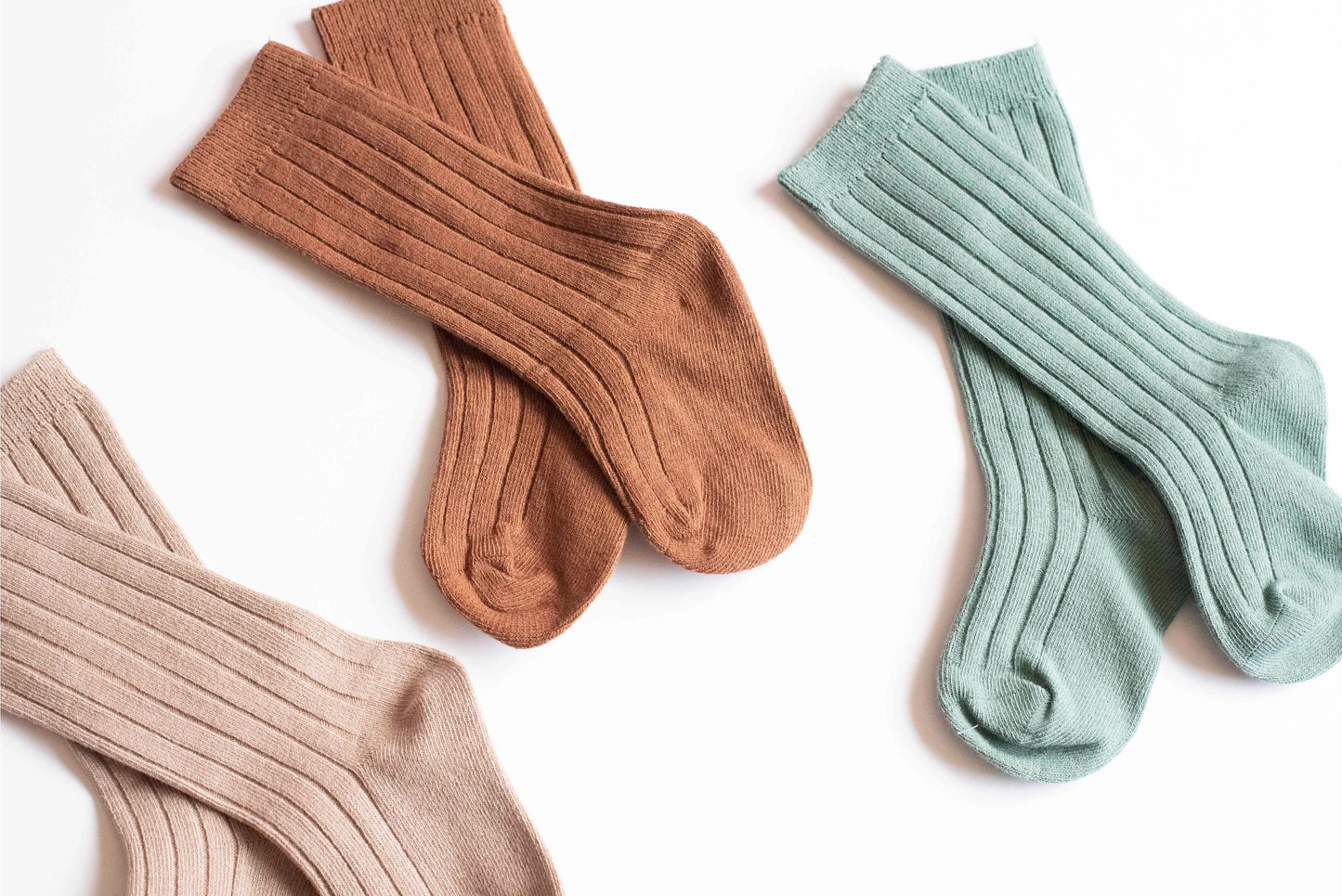 Brown-Knee high socks