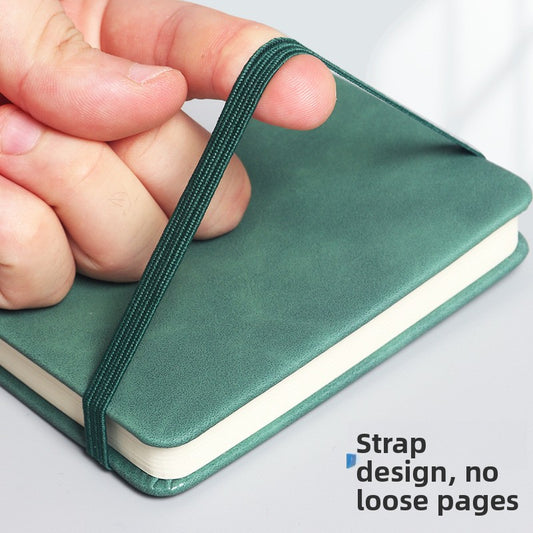 Strap business notebook