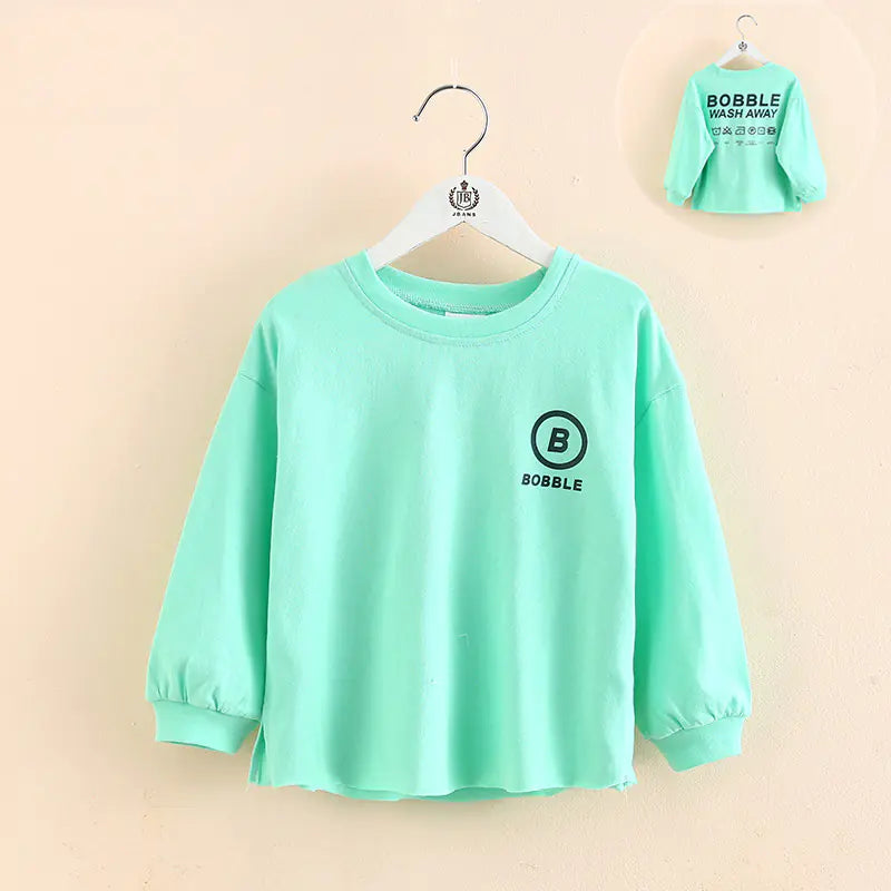 Baby Girl Doll Collar Long Sleeve shirt - # GIAA21510006