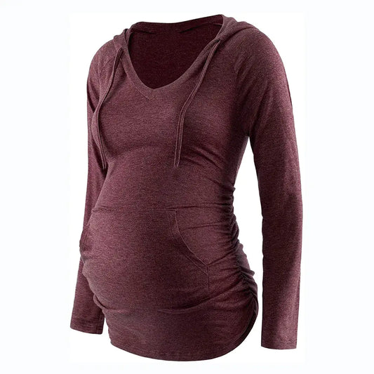Maternity Hoodie - # WOAA21510009-PRG