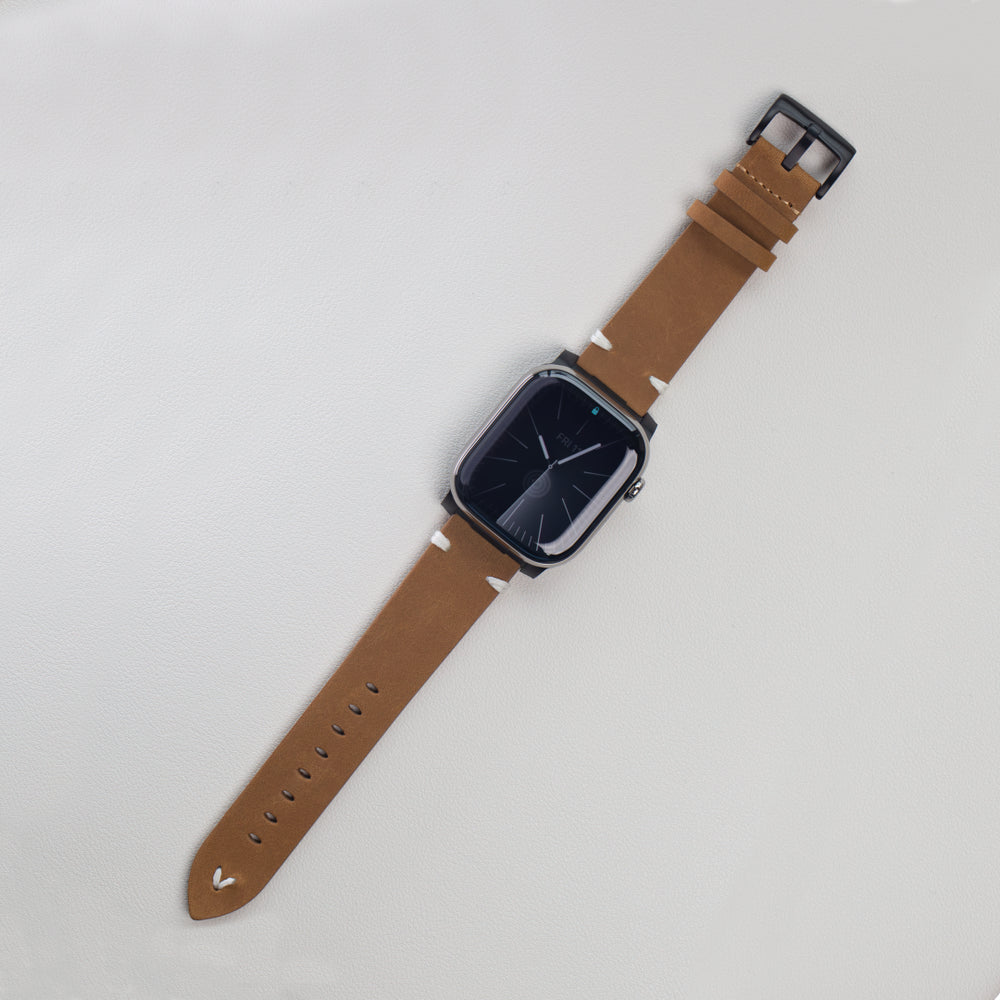 Quick-Release Genuine Leather Band T02 for Apple Watch