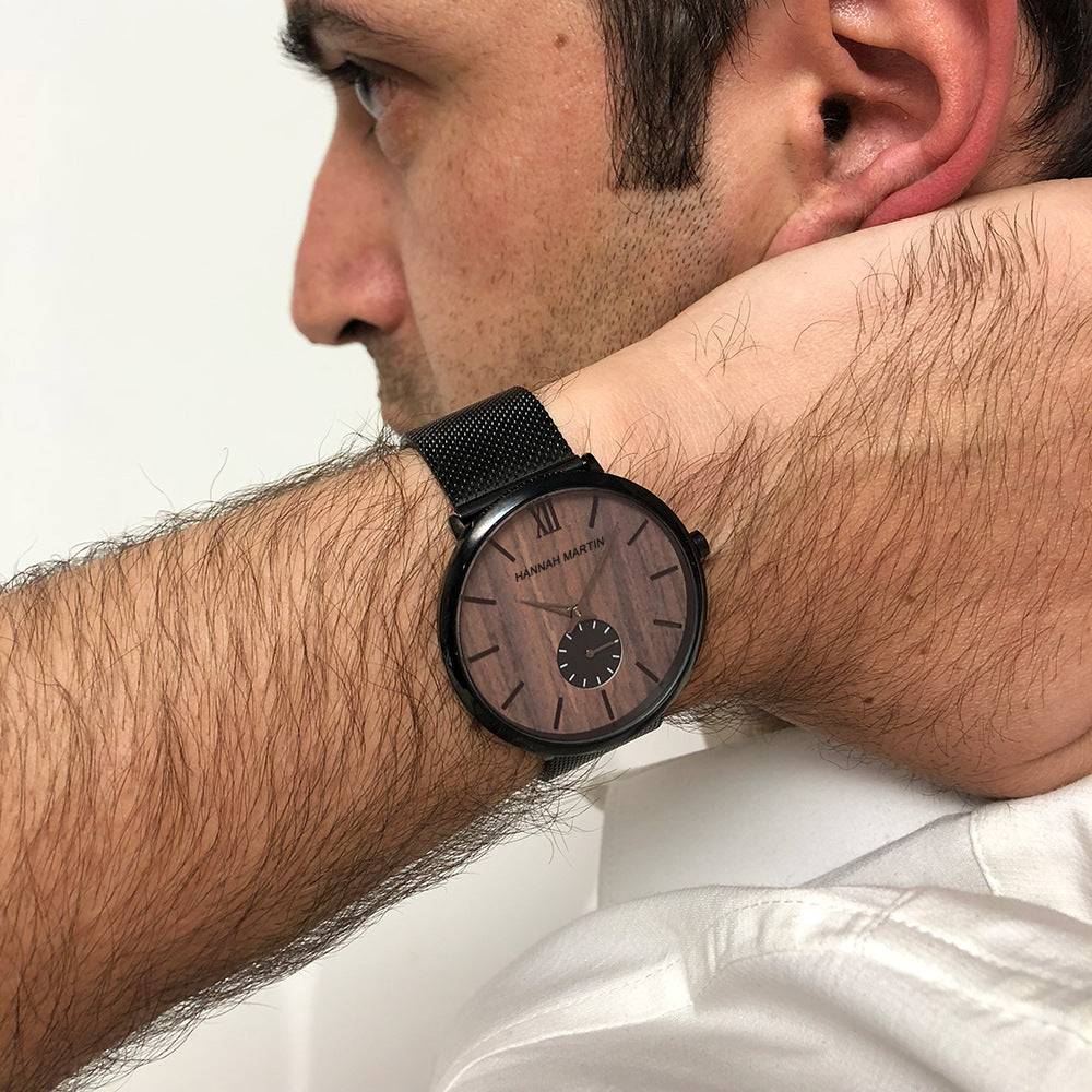 wooden watch