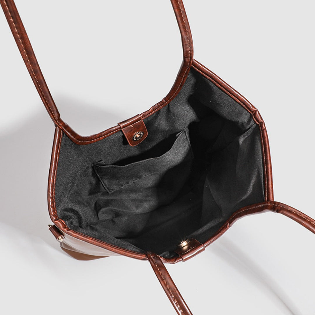 Vintage hobo bag, commuter bag, versatile shoulder tote bag for women