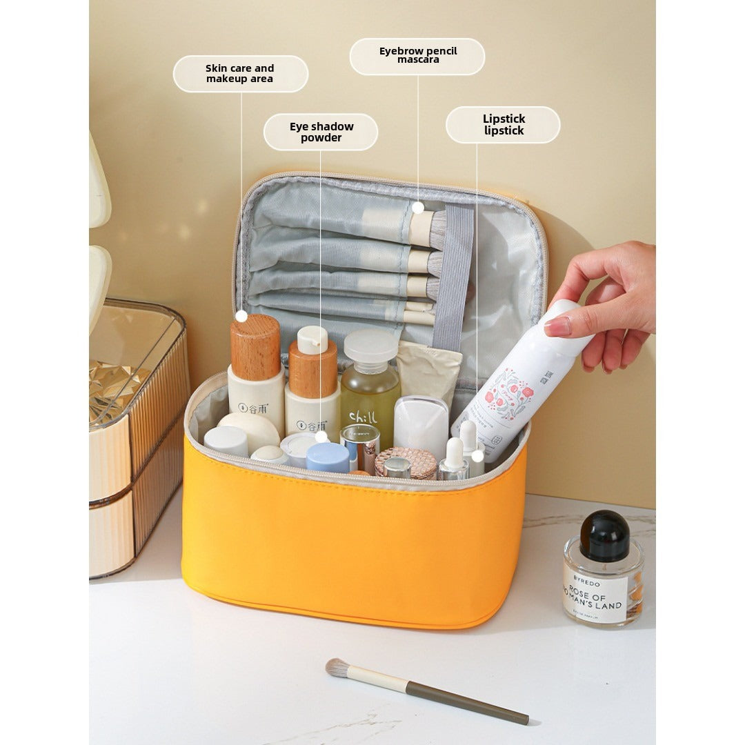 Cosmetic bag multi-layer, large-capacity toilet bag, business trip portable cosmetics, makeup bag organizer,Makeup bags, small