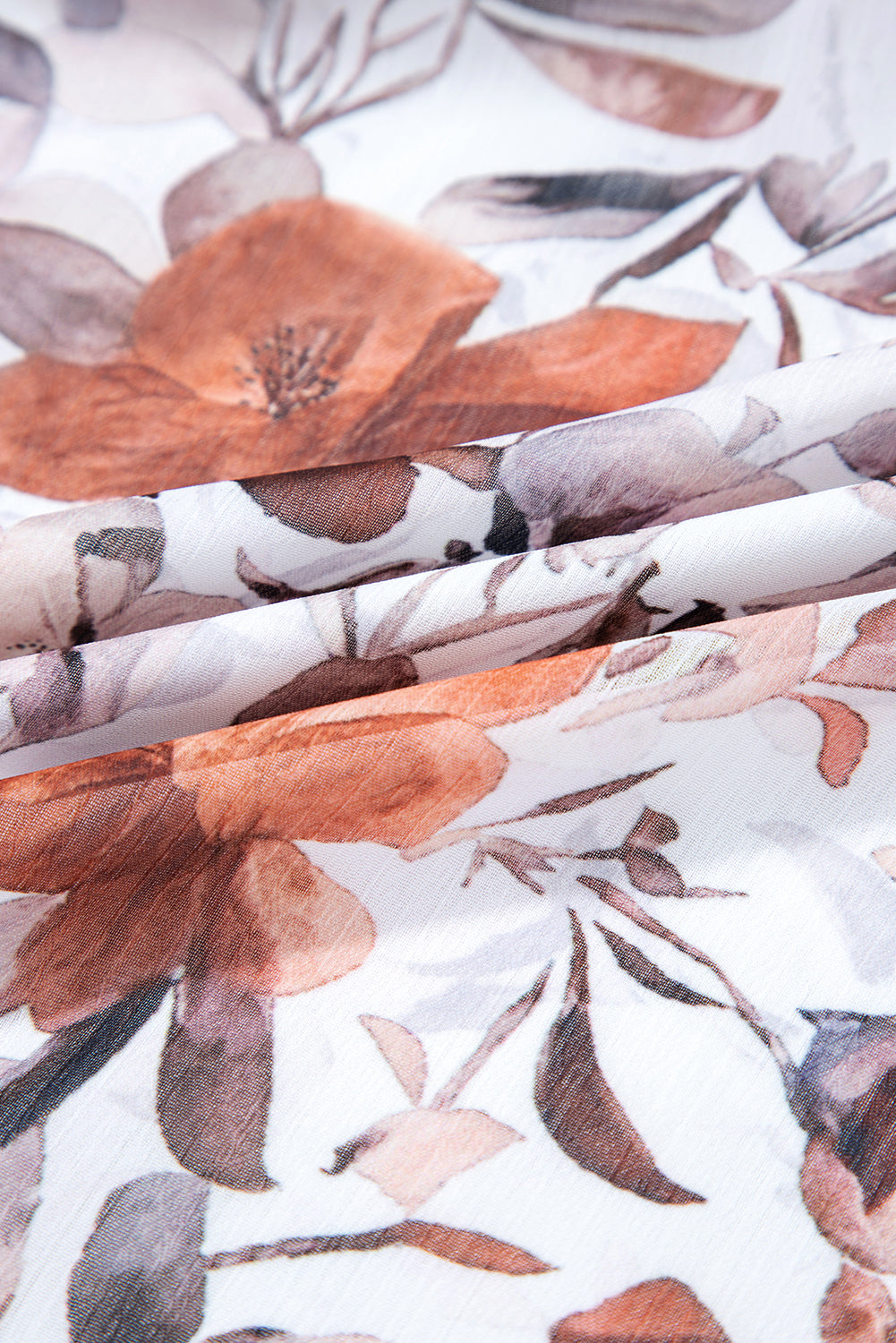 Floral Sweetheart Neck Long Sleeve Mini Dress