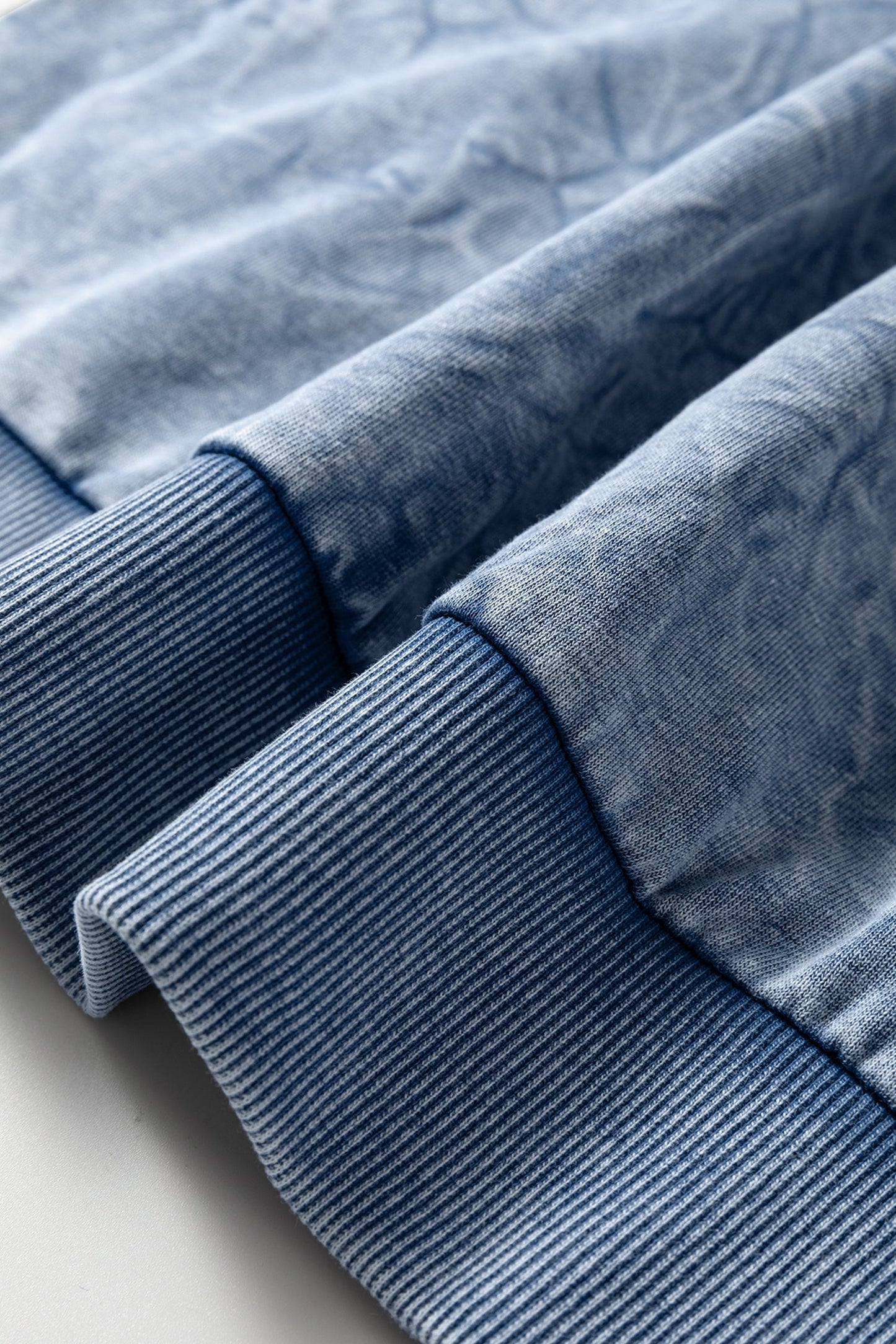 SAVED BY GRACE Embroidered Mineral Wash Sweatshirt