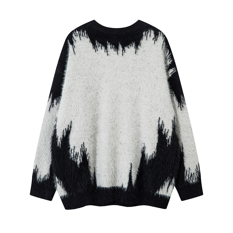 Retro Loose Knitted Sweater