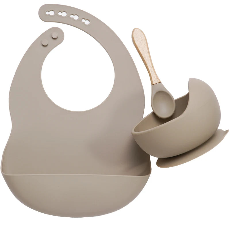 Silicone Baby Feeding Tableware Set - # BAGE21110001
