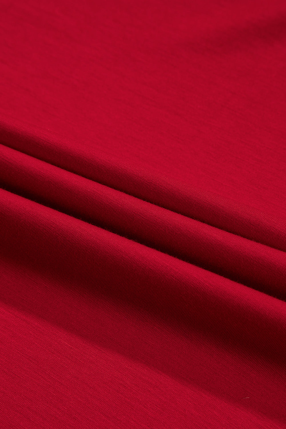 Solid Ruched Long Sleeve Midi Dress