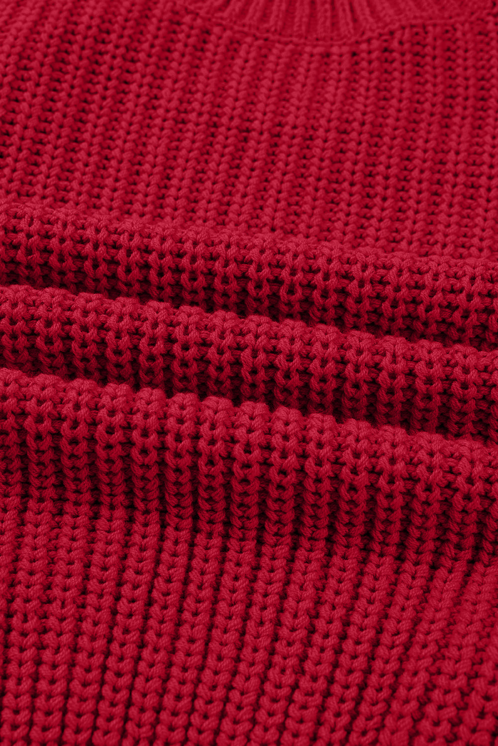 Christmas Plaid Lace-Up Puff Sleeve Sweater