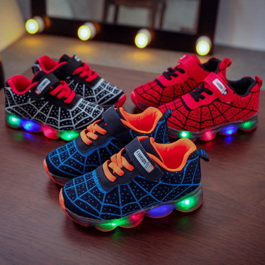 Children's glowing shoes