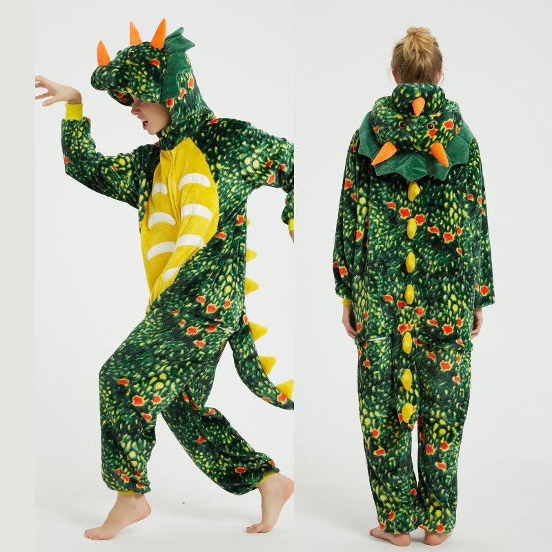Dinosaur animal pajamas for sleeping together