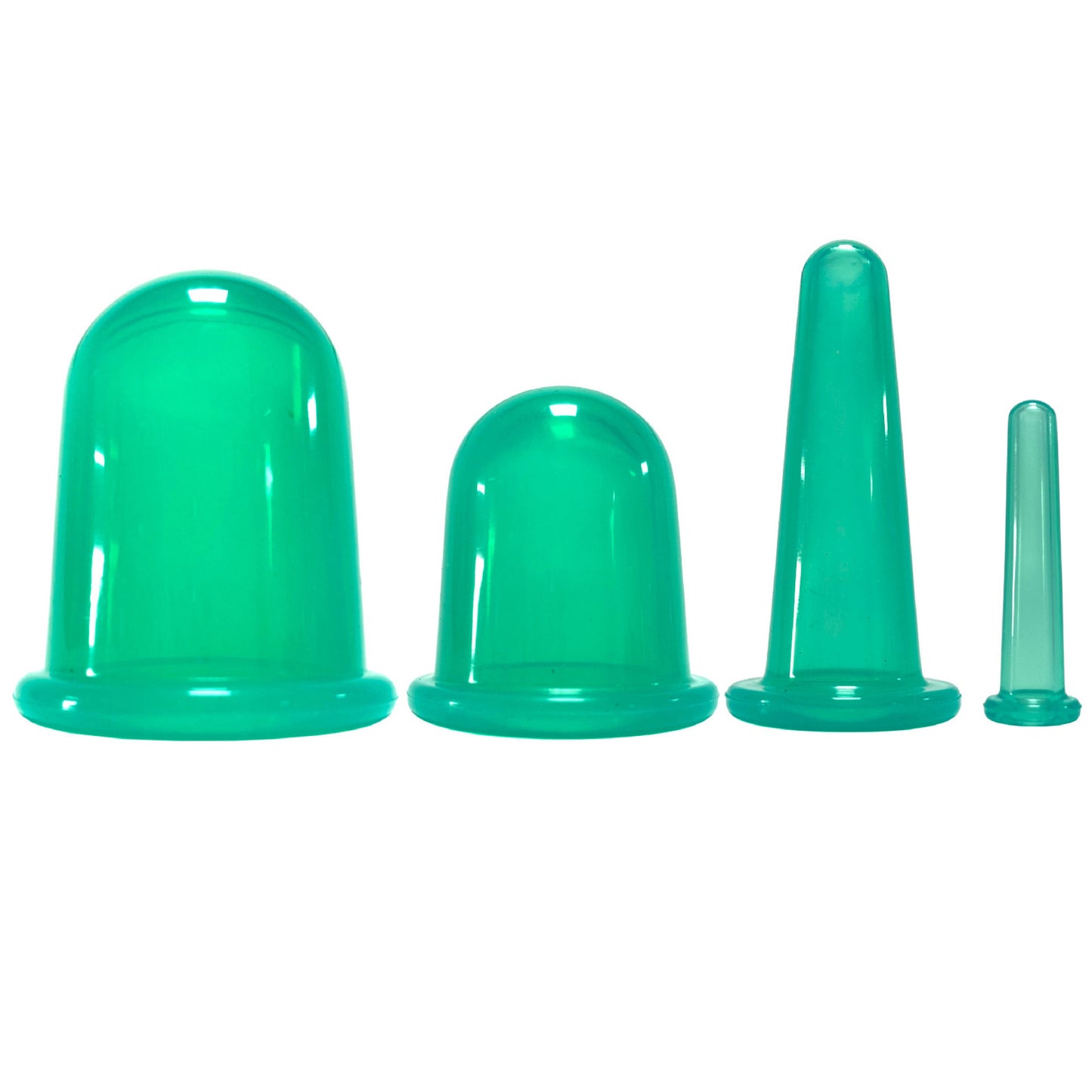 Silicone Facial Cupping Set for Massage and Therapy