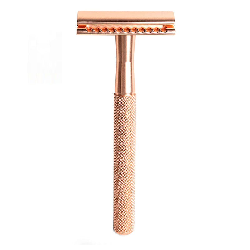 Women's safety knife holder with manual shaving kit