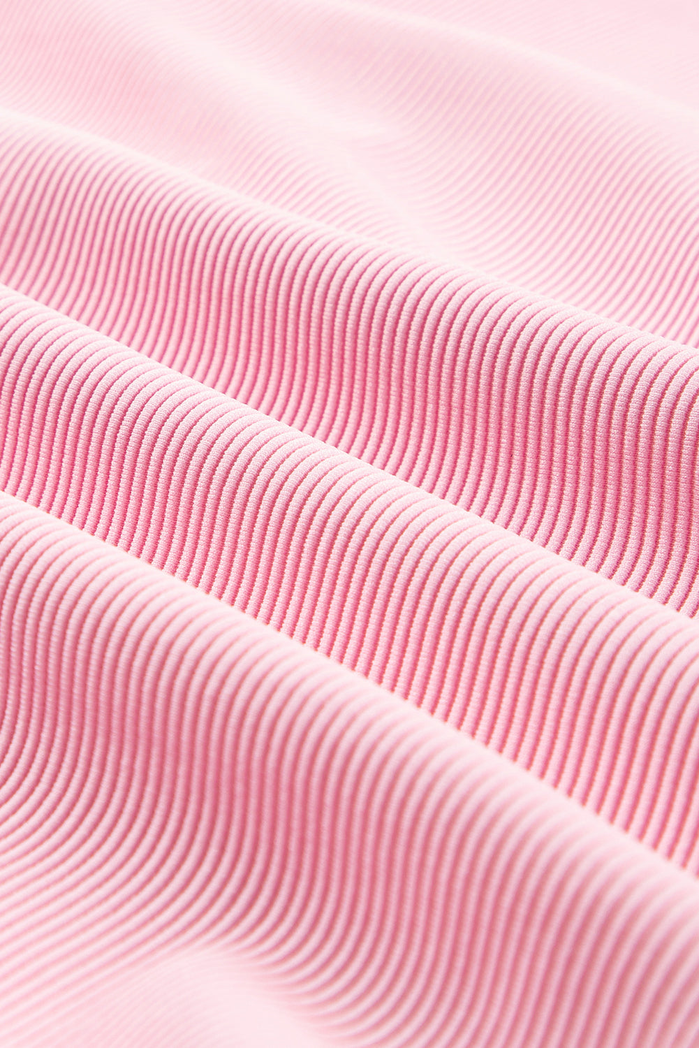 Textured Ruffle Half Zip Top and Pants Set