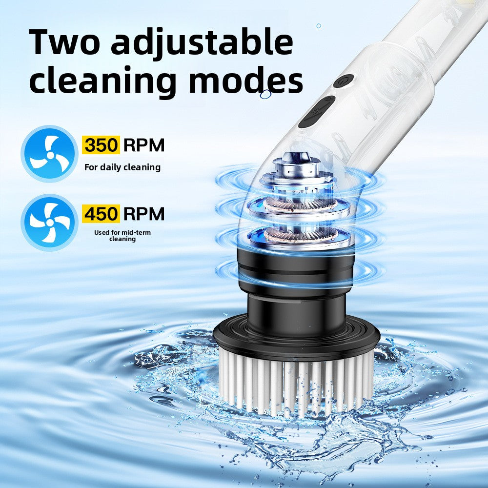 Handheld Electric Cleaning Brush with Multiple Attachments