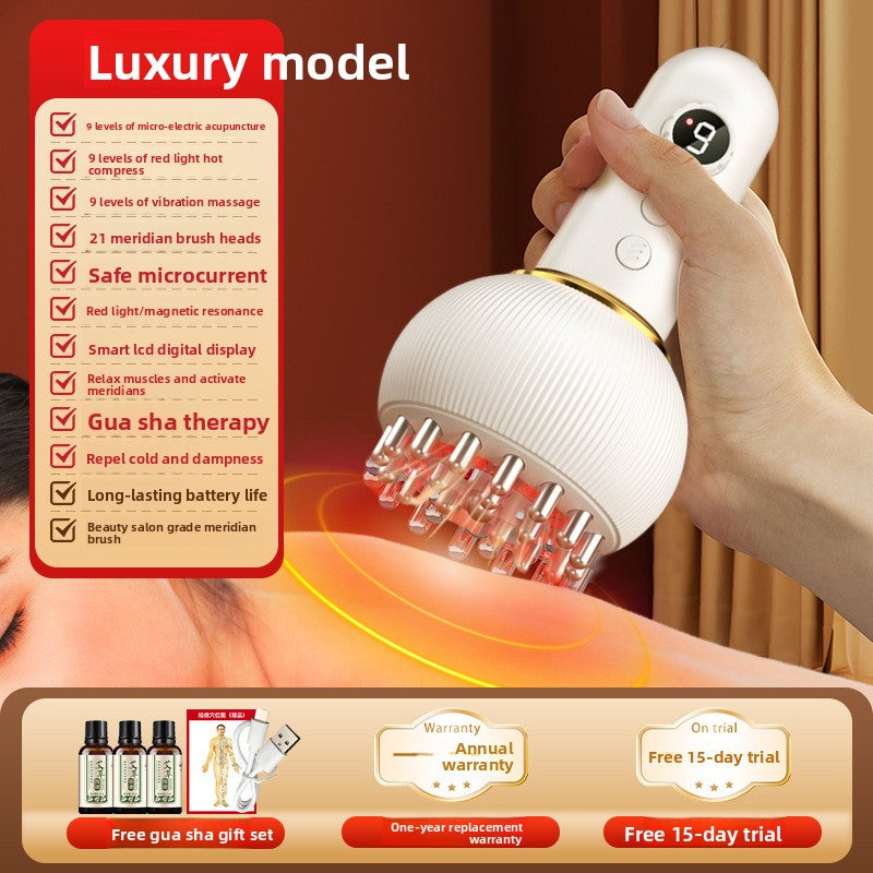 Electric Meridian Brush Abdominal Massage Device