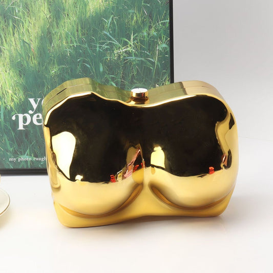 Elegant Irregular Acrylic Shaped Bag – Stylish evening Clutch Purse Perfect for Parties, Proms, and Weddings