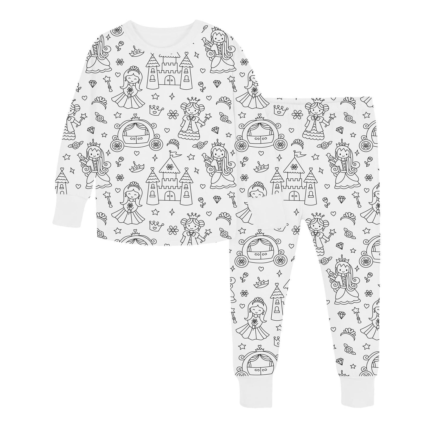 DIY Children's Drawable Pajama Set