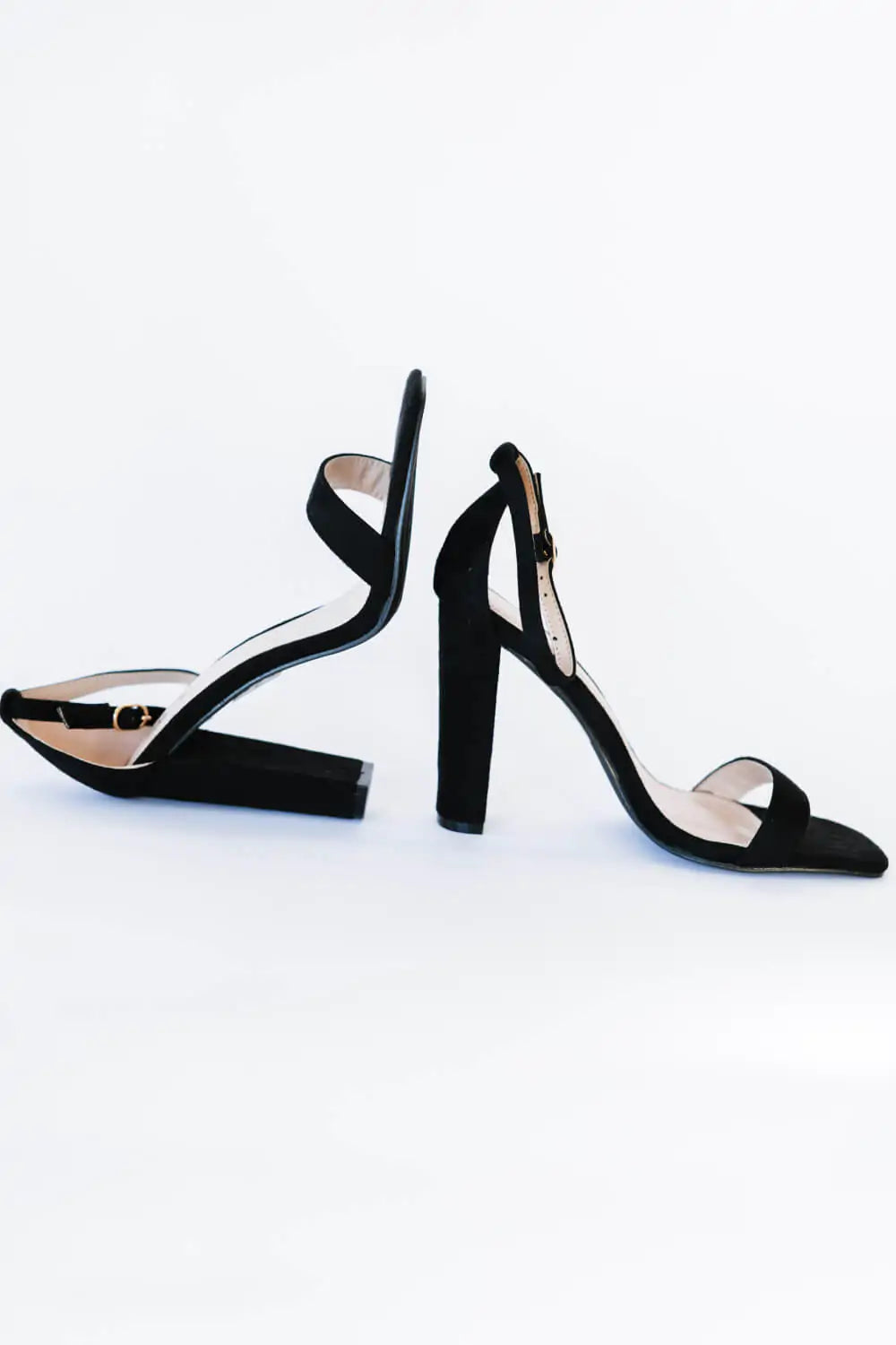 Elegant Block Heel Sandals - # GIAA73210010