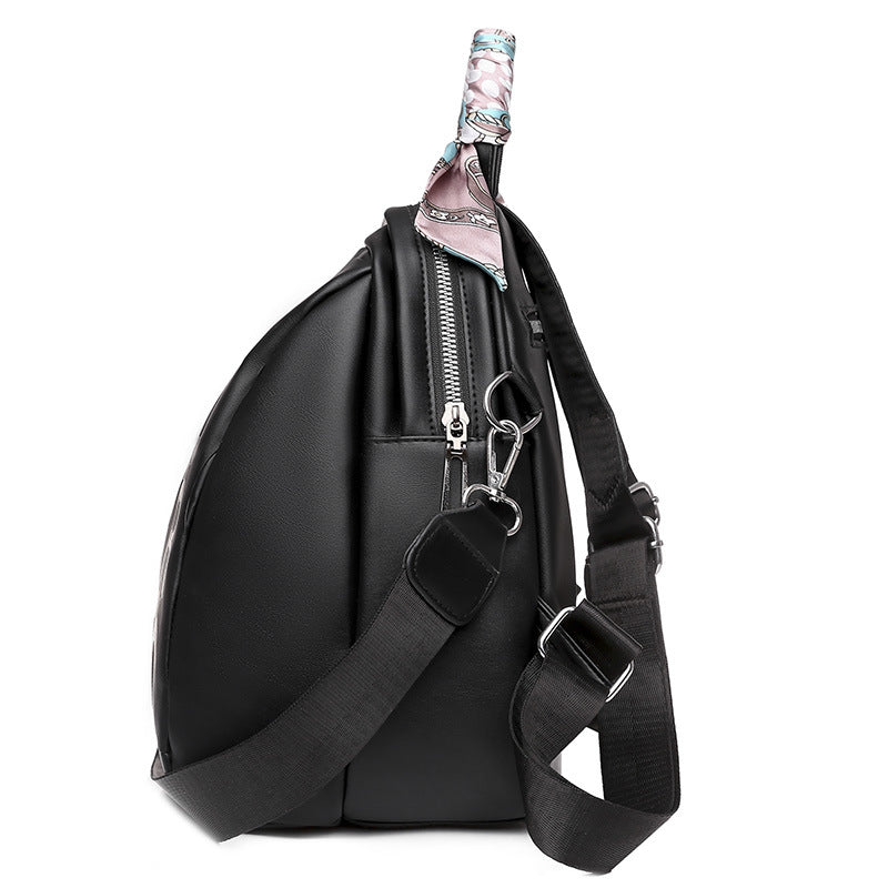 Large Capacity PU Travel Backpack