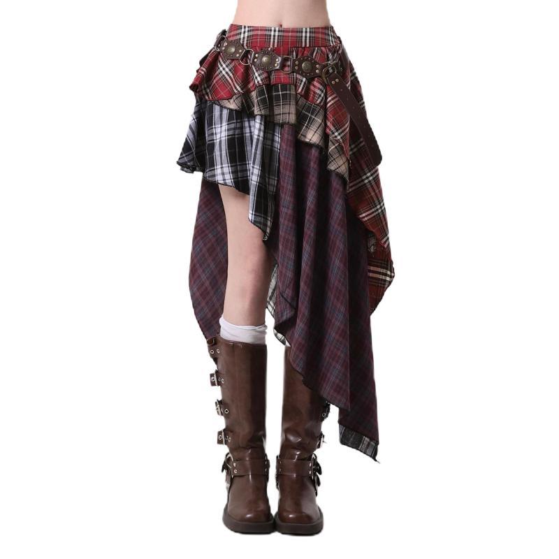 Plaid skirt