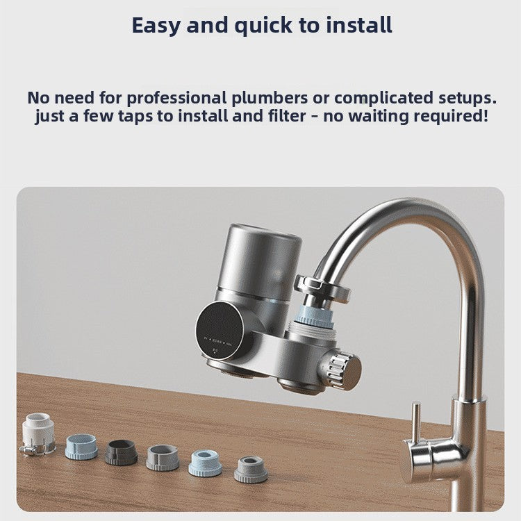 Household kitchen faucet water purifier