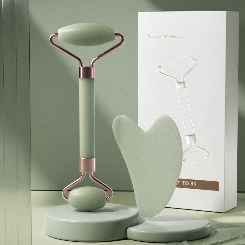 Feldspar roller facial massage