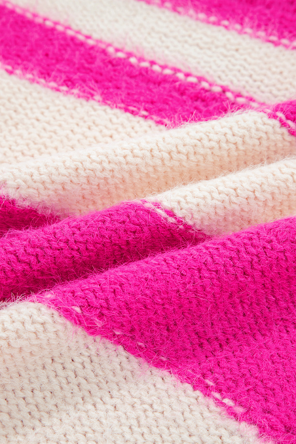 I KNOW WHAT I WANT Sequin Colorblock Stripe Sweater